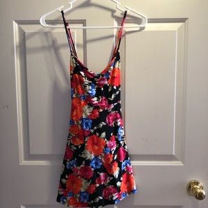 Risqué floral dress